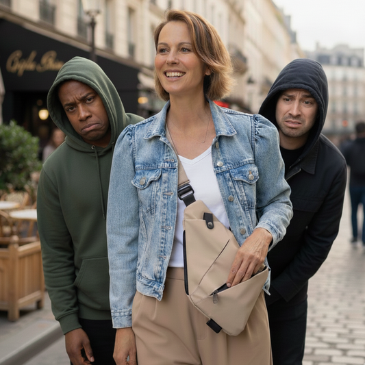 Sac bandoulière antivol - Illumina