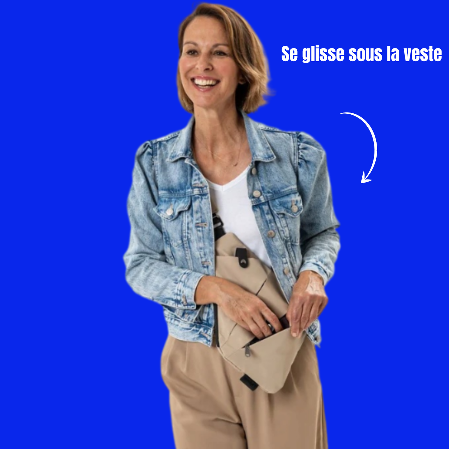 Sac bandoulière antivol - Illumina